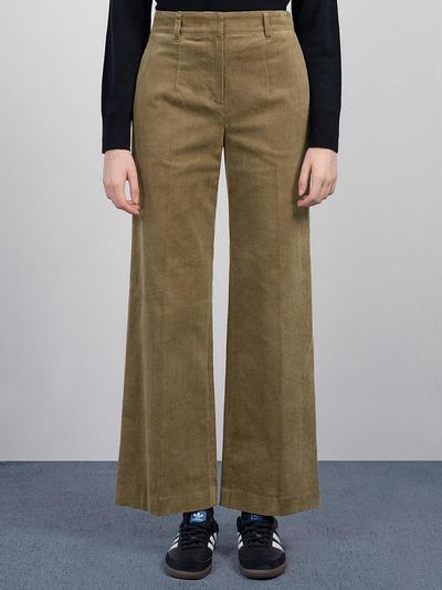 SISTINA Corduroy Bootcut Pants_AWWSLO41890