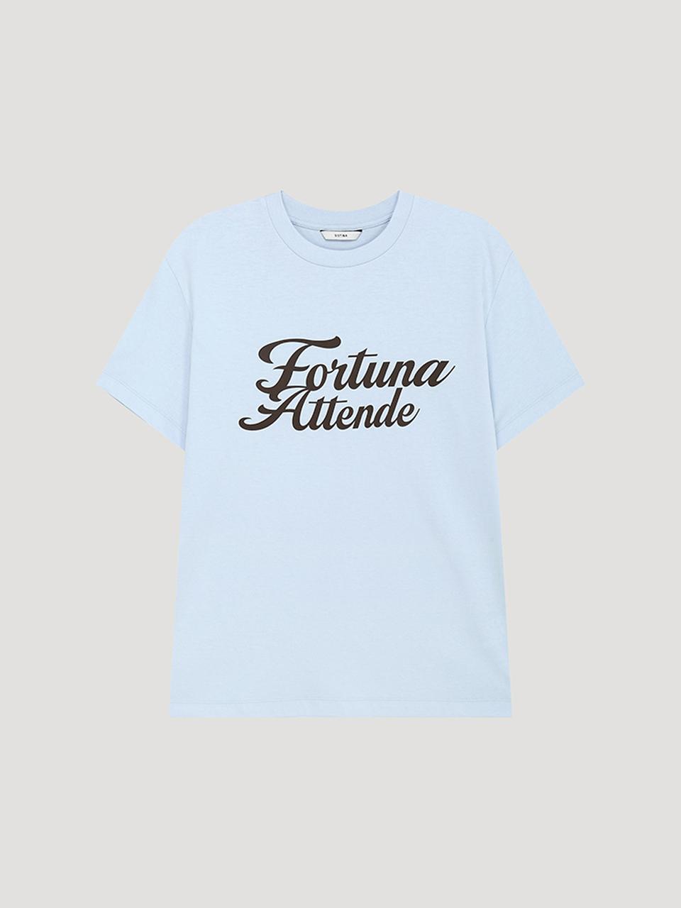 SISTINA Cotton Lettering Round Neck T-shirt LL (AWJTSP21100)