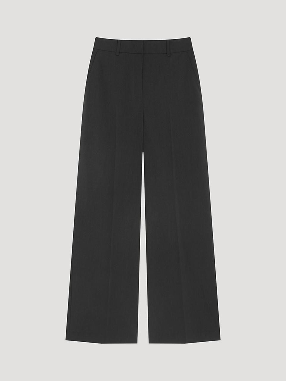 SISTINA Hidden Button Wide Setup Pants [CH] (AWSSLP21080)