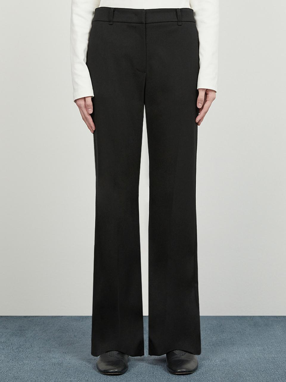 SISTINA Minimal Slim Bootcut Pants_AWWSLO41080