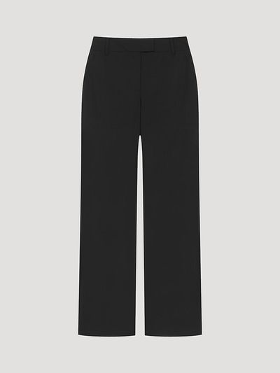 SISTINA Modern Slim Straight Pants (AWWSLP21010) [BK]