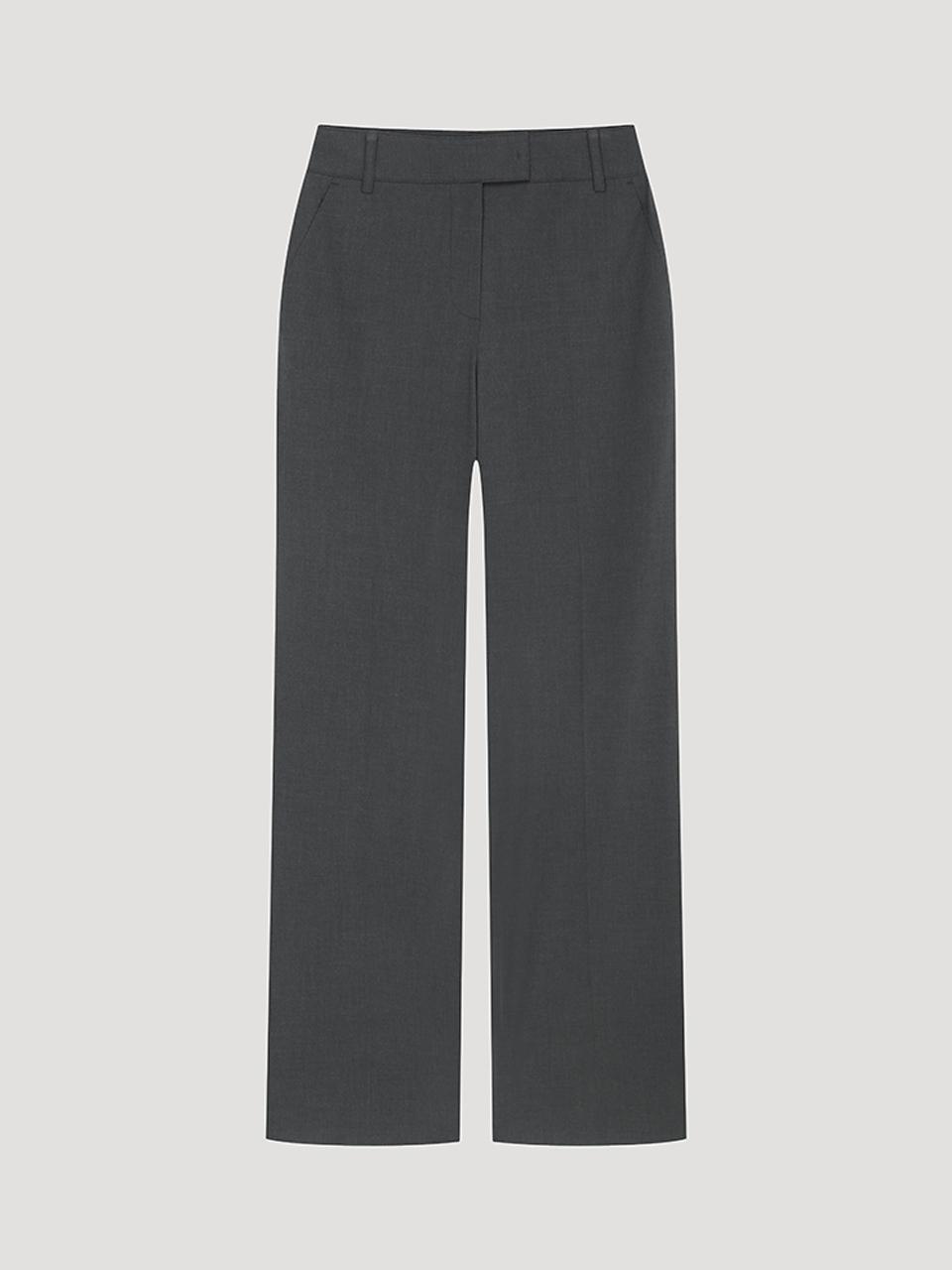 SISTINA Modern Slim Straight Pants (AWWSLP21010) [BROWN]