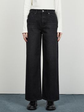 SISTINA Natural Washing Wide Denim Pants_ASMSLO41040