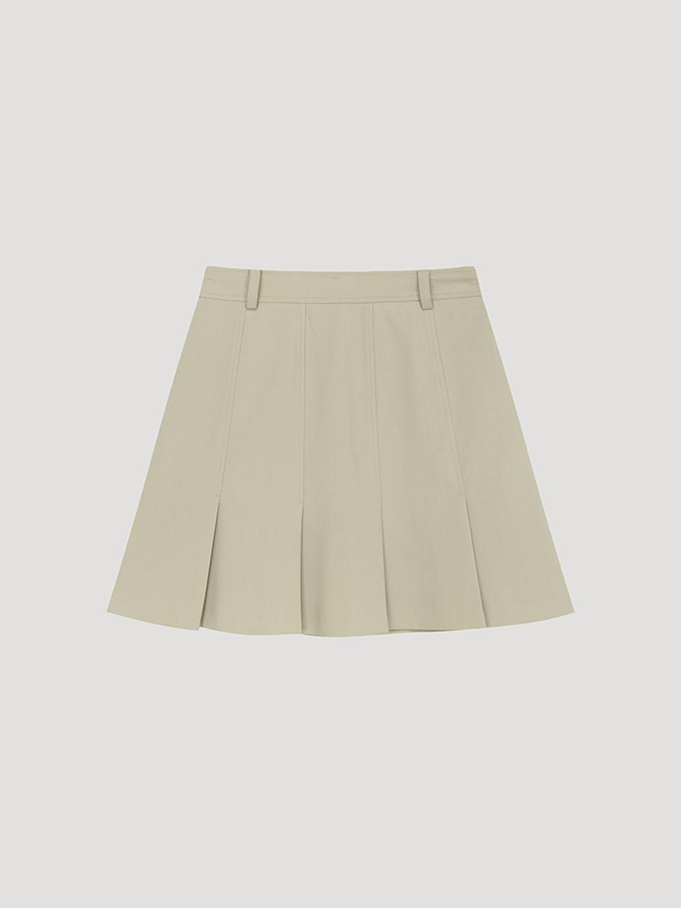SISTINA Pleated Mini Setup Skirt (AWSSKP21080) [BE]
