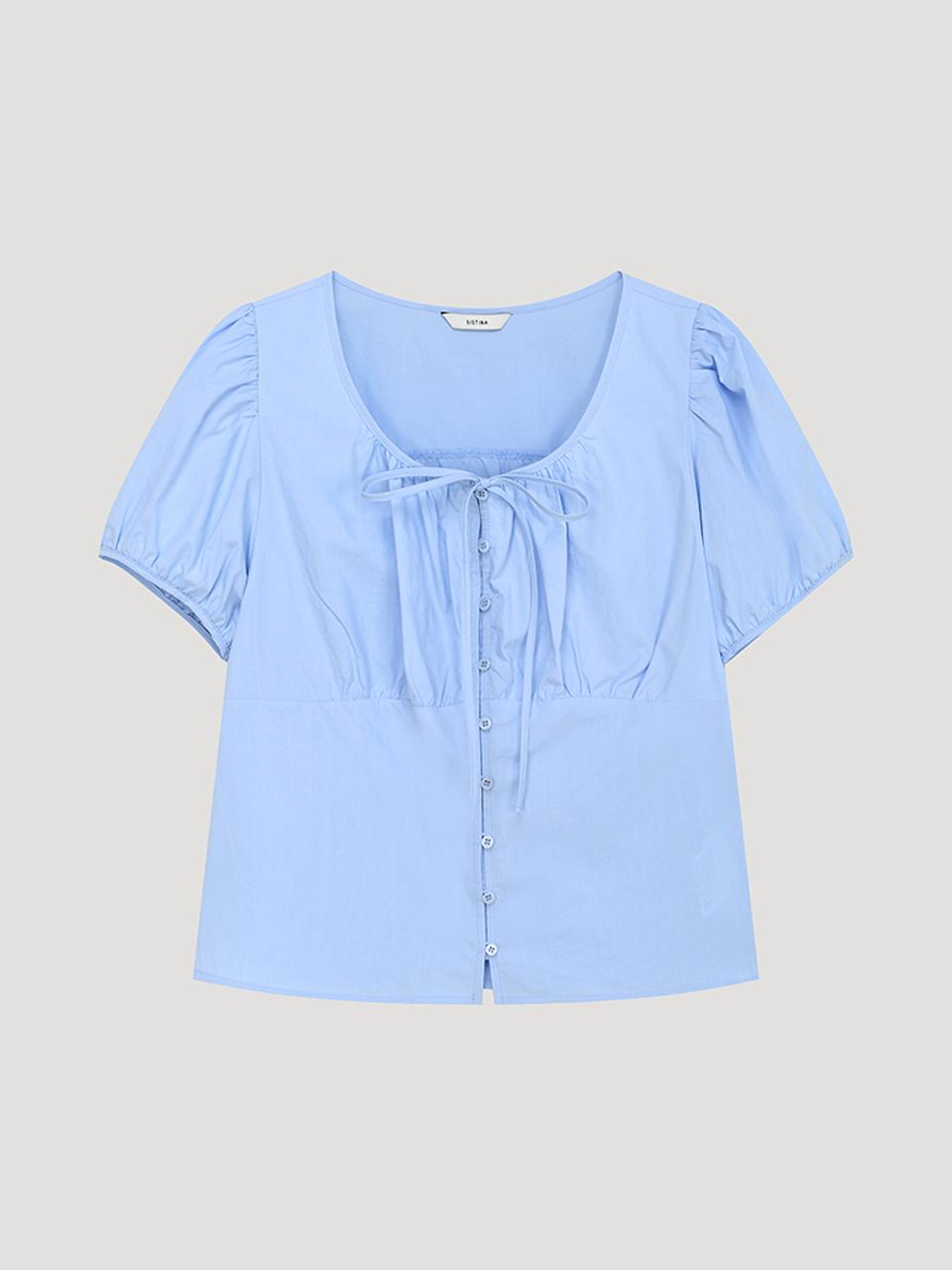 SISTINA Ribbon Puff Blouse (AWWBLP21020)