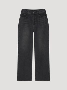 SISTINA Washed Straight Denim Pants (ASMSLP21020) [DG]
