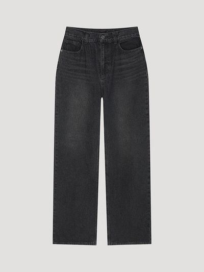 SISTINA Washed Straight Denim Pants (ASMSLP21020) [DG]