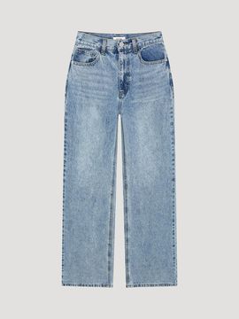 SISTINA Washed Straight Denim Pants LL (ASMSLP21020)