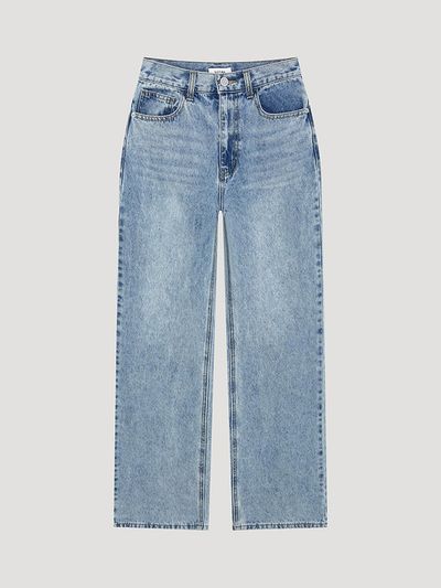 SISTINA Washed Straight Denim Pants LL (ASMSLP21020)