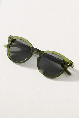 Sito Shades Now Or Never Circle Sunglasses
