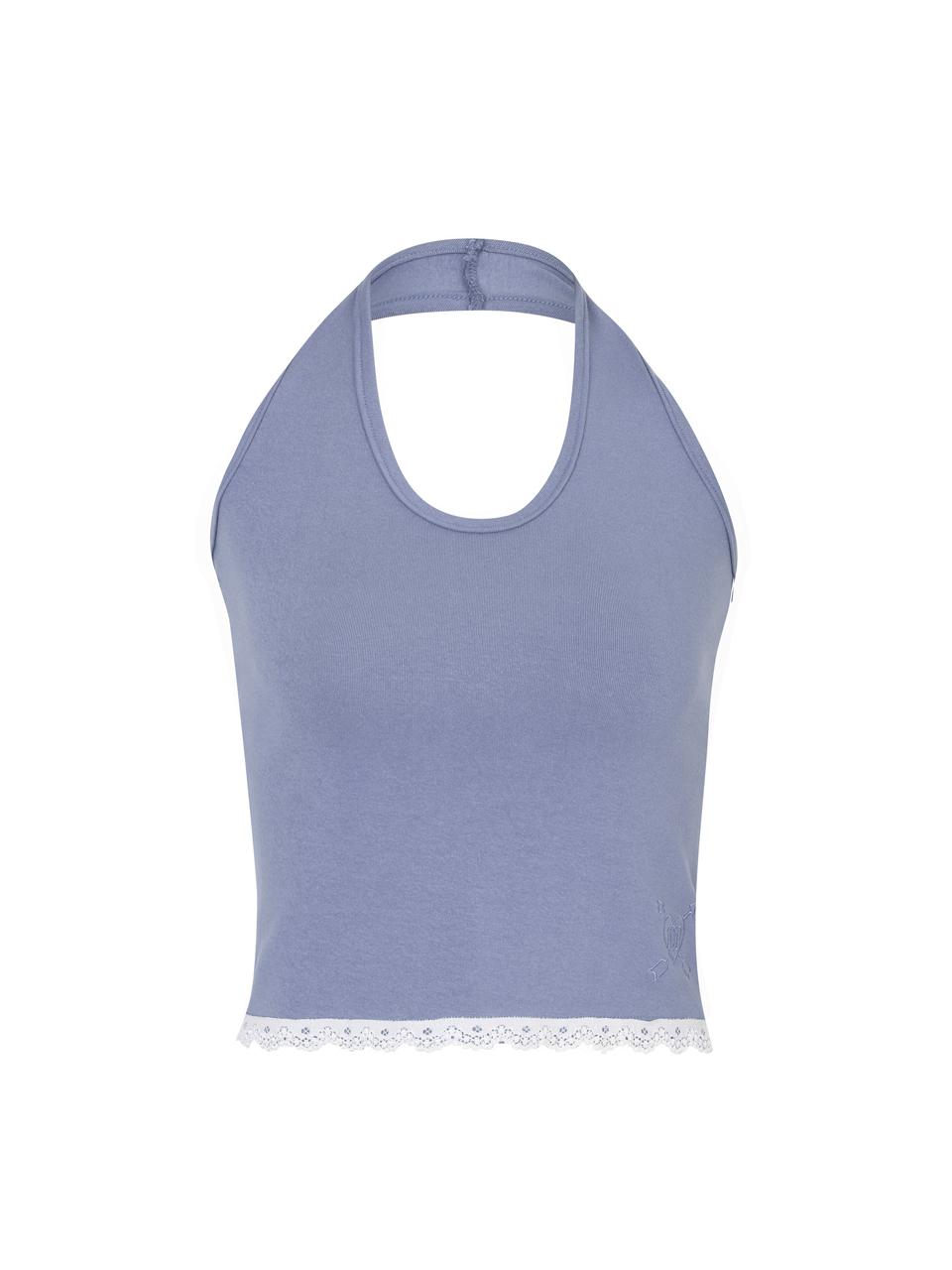 Siweol107 SIWL halter sleeveless (blue)
