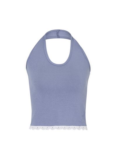 Siweol107 SIWL halter sleeveless (blue)