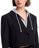 Six Fifty Six Fifty Drew Twofer Cropped Blazer - 6