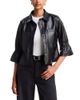 Six Fifty Six Fifty Romy Faux Leather Flared Elbow Sleeve Jacket - 1