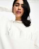 Six Stories Six Stories bride statement sweatshirt in white - 1