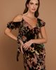 Six Stories Six Stories Floral Devore Strappy Dress - 5