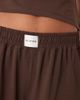 Six Stories Six Stories logo waistband sweatpants in espresso - part of a set-Brown - 2