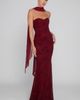 Six Stories Six Stories Velvet Lace Corset Bandeau Maxi Dress - 1