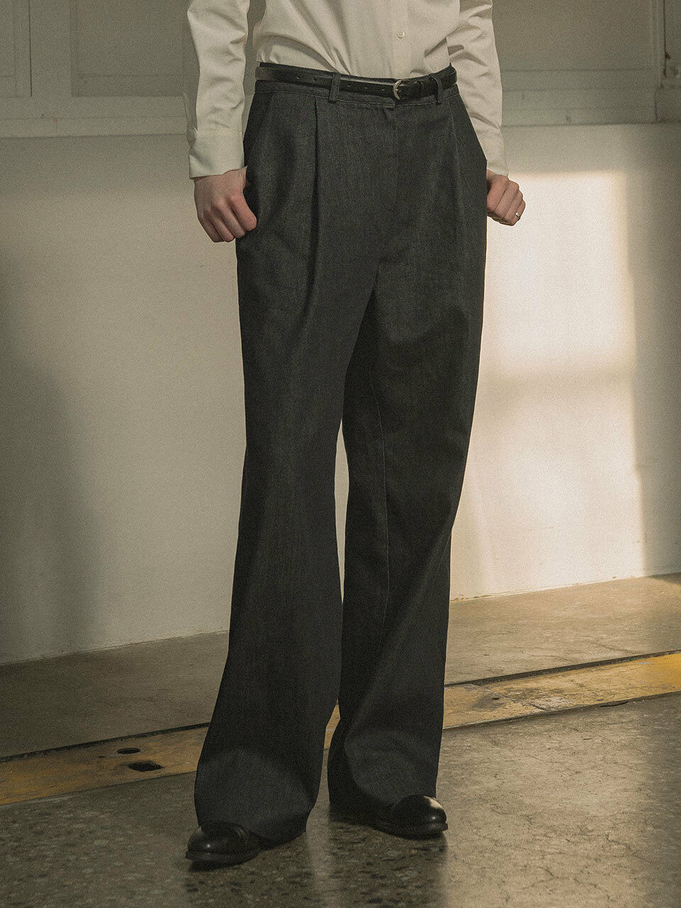 Siyazu Audrey Denim Pants_Indigo