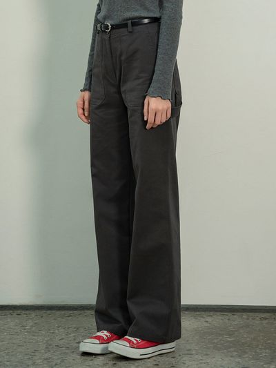 Siyazu Carpenter Pants (Charcoal)