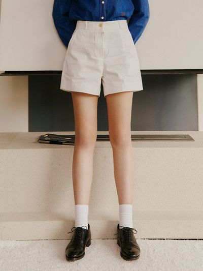 Siyazu Chino Short Pants _ White