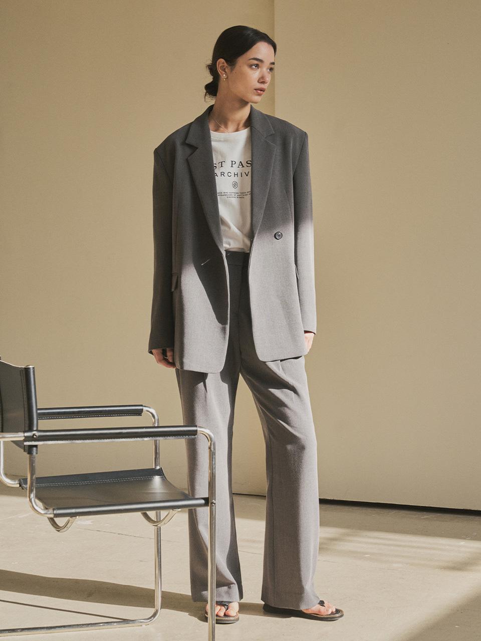 Siyazu SI Loose Fit Set-Up_Charcoal