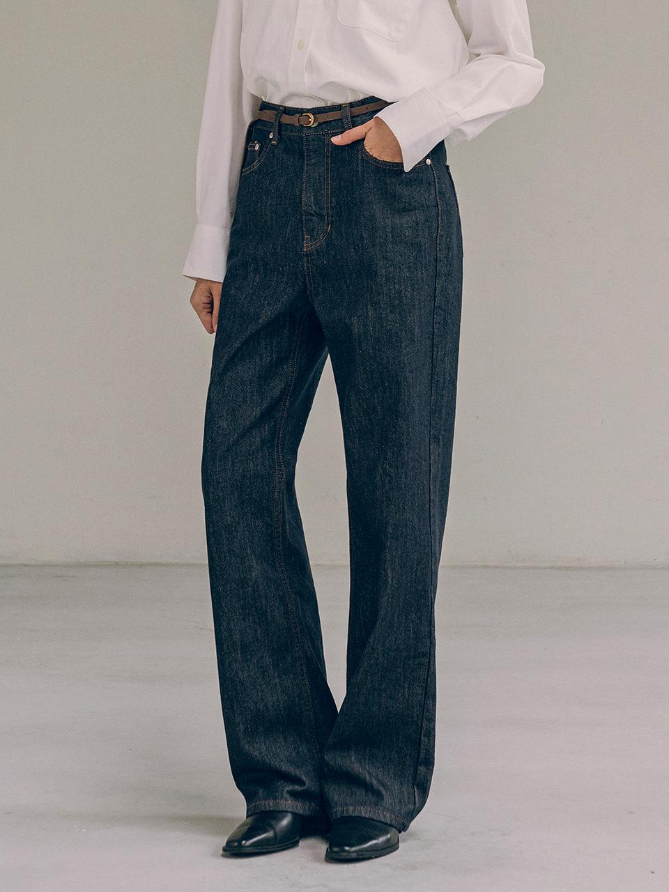 Siyazu SIJN6082 Napping Nonfade Slow Denim_Dark blue