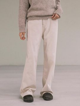 Siyazu SIJN6083 Napping Garment Dying Slow Denim_beige