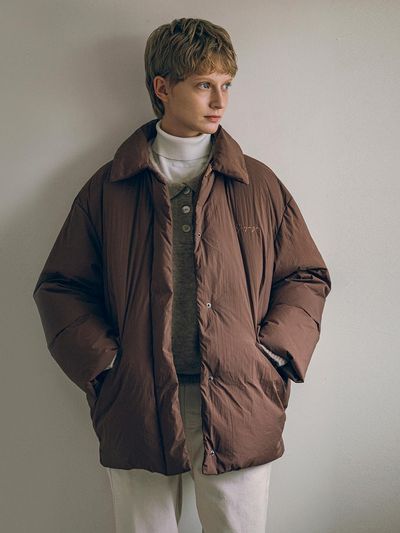 Siyazu SIOT4123 Padded Half Coat_Brown