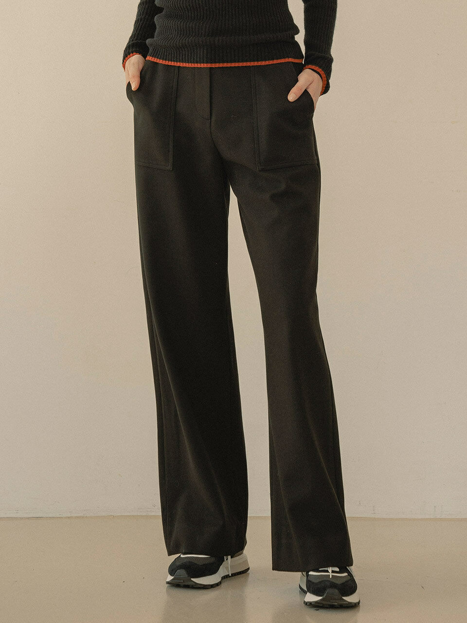 Siyazu SIPT7063 Double Weaved Fatigue Slacks _Black
