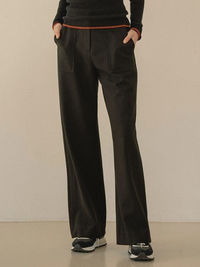 Siyazu SIPT7063 Double Weaved Fatigue Slacks _Black