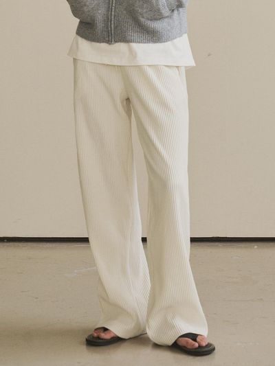 Siyazu SIPT7109 Loose Fit Pleated Pants