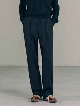 Siyazu SIPT7137 PINK Napping Formal Slacks_Black