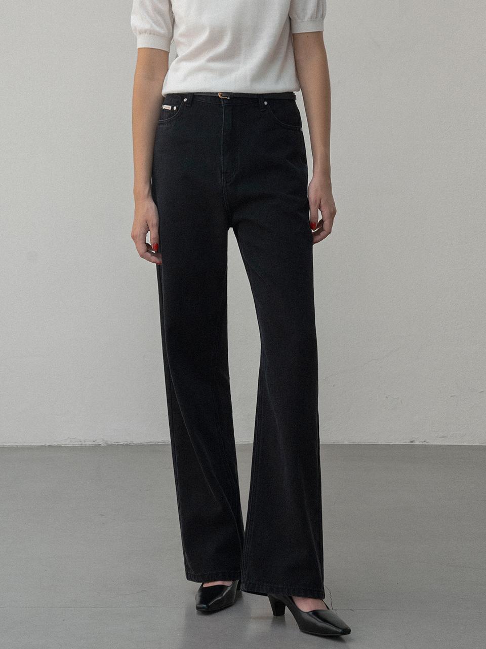 Siyazu Slow Black Denim - Black