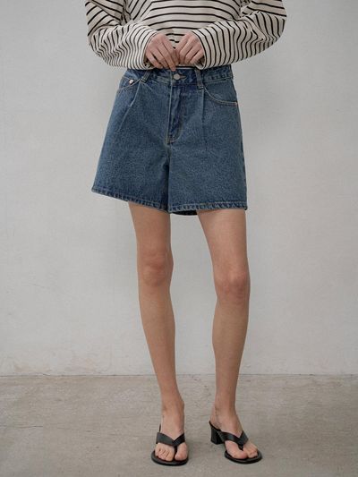 Siyazu Versatile Denim Shorts [Deep Blue] (SIJN6030)