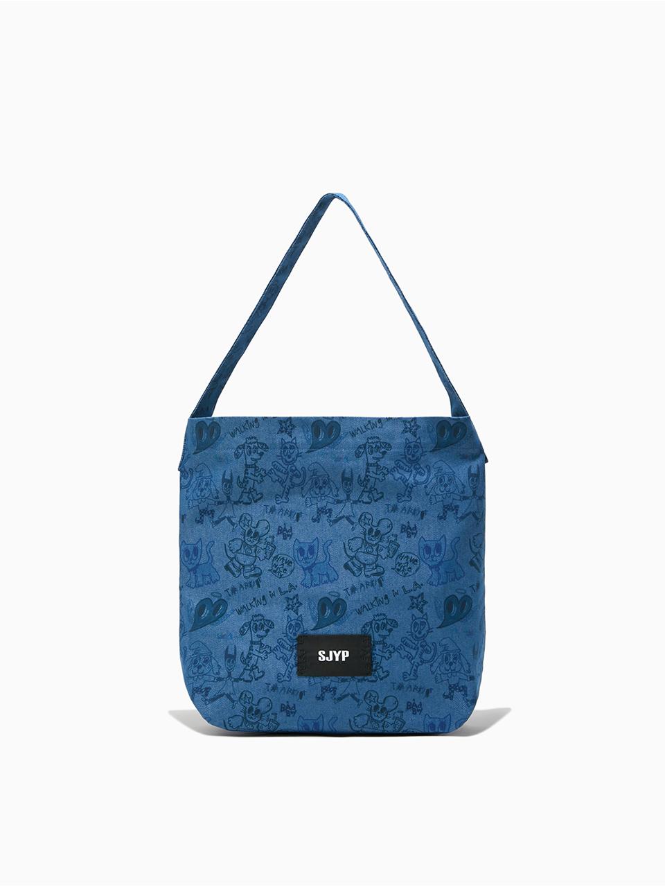 SJYP All Over Shoulder Bag (PW2F3ABGC09WMBL)