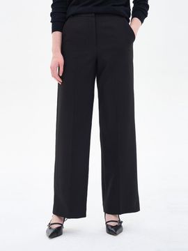 SJYP Basic Wool Poly Straight Fit Slacks