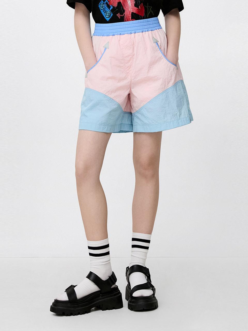 SJYP Color Contrast Shorts (PW2F1WPCT01WLP)