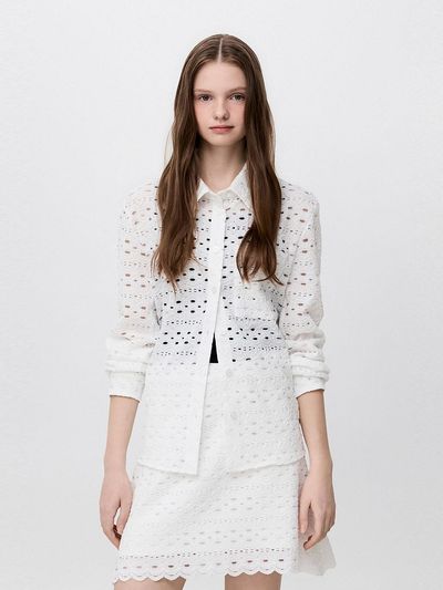 SJYP Lace Shirt (PW2F4WSH508NWT)