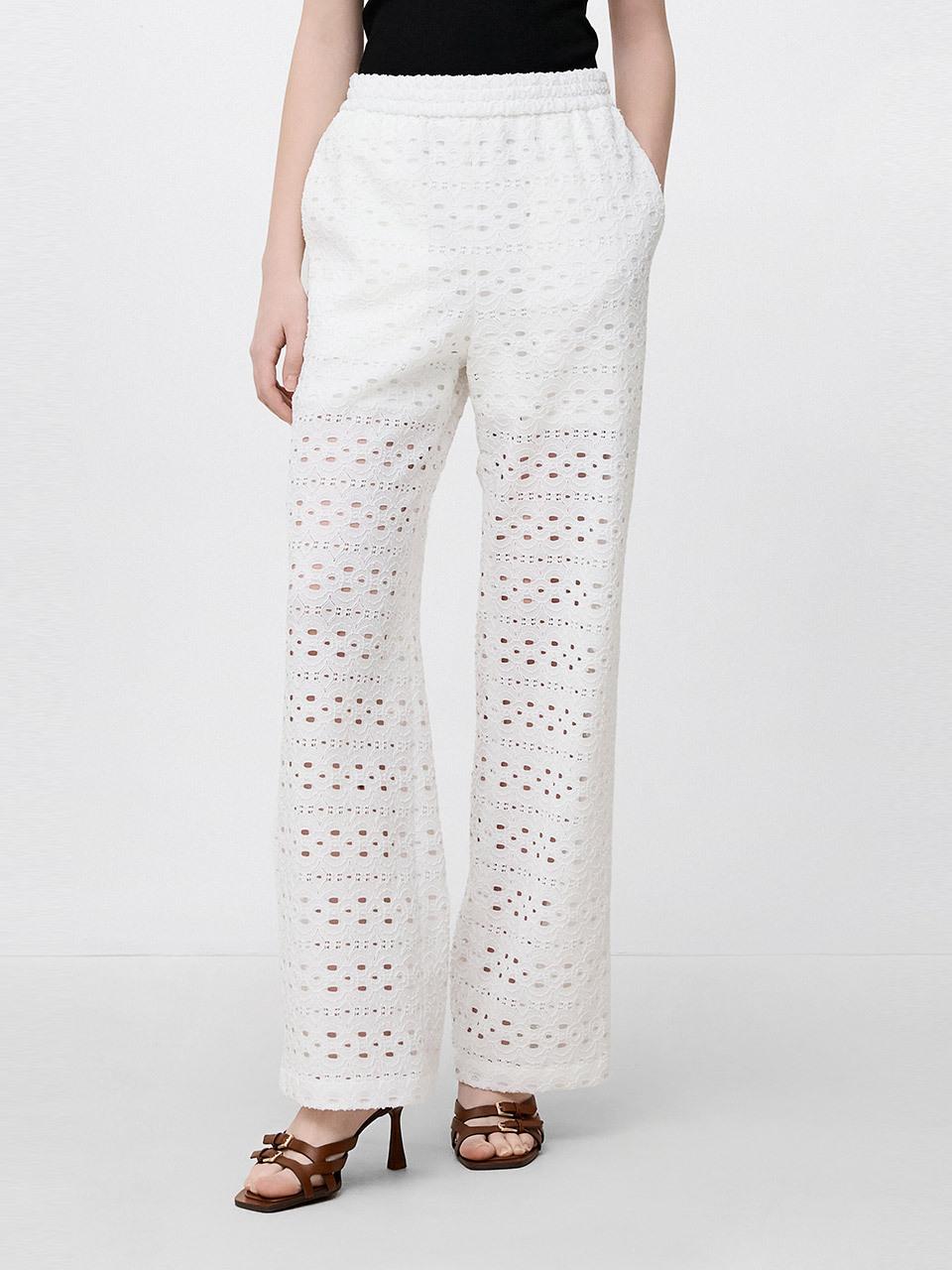 SJYP Lace Wide Pants (PW2F4WPC808NWT)