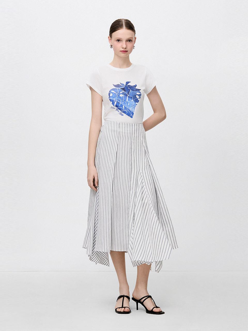 SJYP Panel Flare Skirt (PW2F4WSC706WWT)