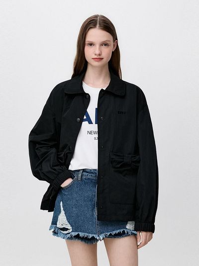 SJYP Pocket Ribbon Blazer (PW2F4WOT209WBK)