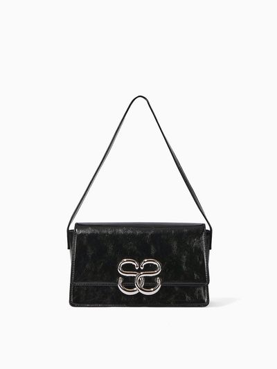 SJYP (PW2E9ABG191WBK) Leather Shoulder Bag