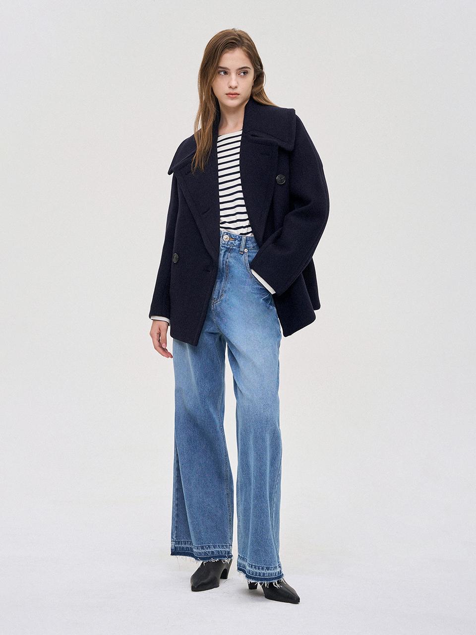 SJYP (PW2EAWOTT04WNY) Double button short coat