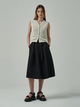 SJYP Stitch Point Knit Vest