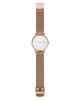 Skagen Skagen Signatur Rose Gold-Tone Mesh Bracelet Watch, 38mm - 3