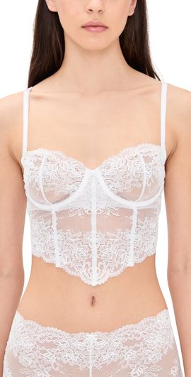 Skarlett Blue Skarlett Blue Captivate Cropped Camisole White