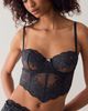 Skarlett Blue Skarlett Blue Captivate Lace Cropped Corset Cami - 1