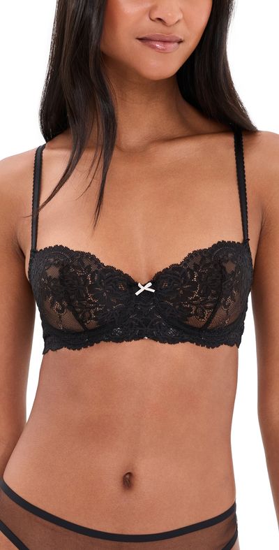 Skarlett Blue Skarlett Blue Captivate Multi-Way Balconette Bra Black
