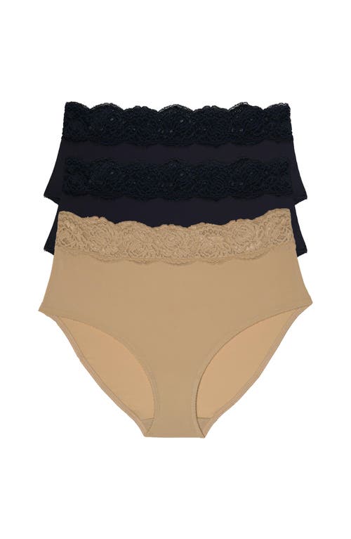 Skarlett Blue Skarlett Blue Divine Lace Trim Brief 3-Pack